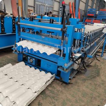 Step Tile Roll Forming Machine High Speed